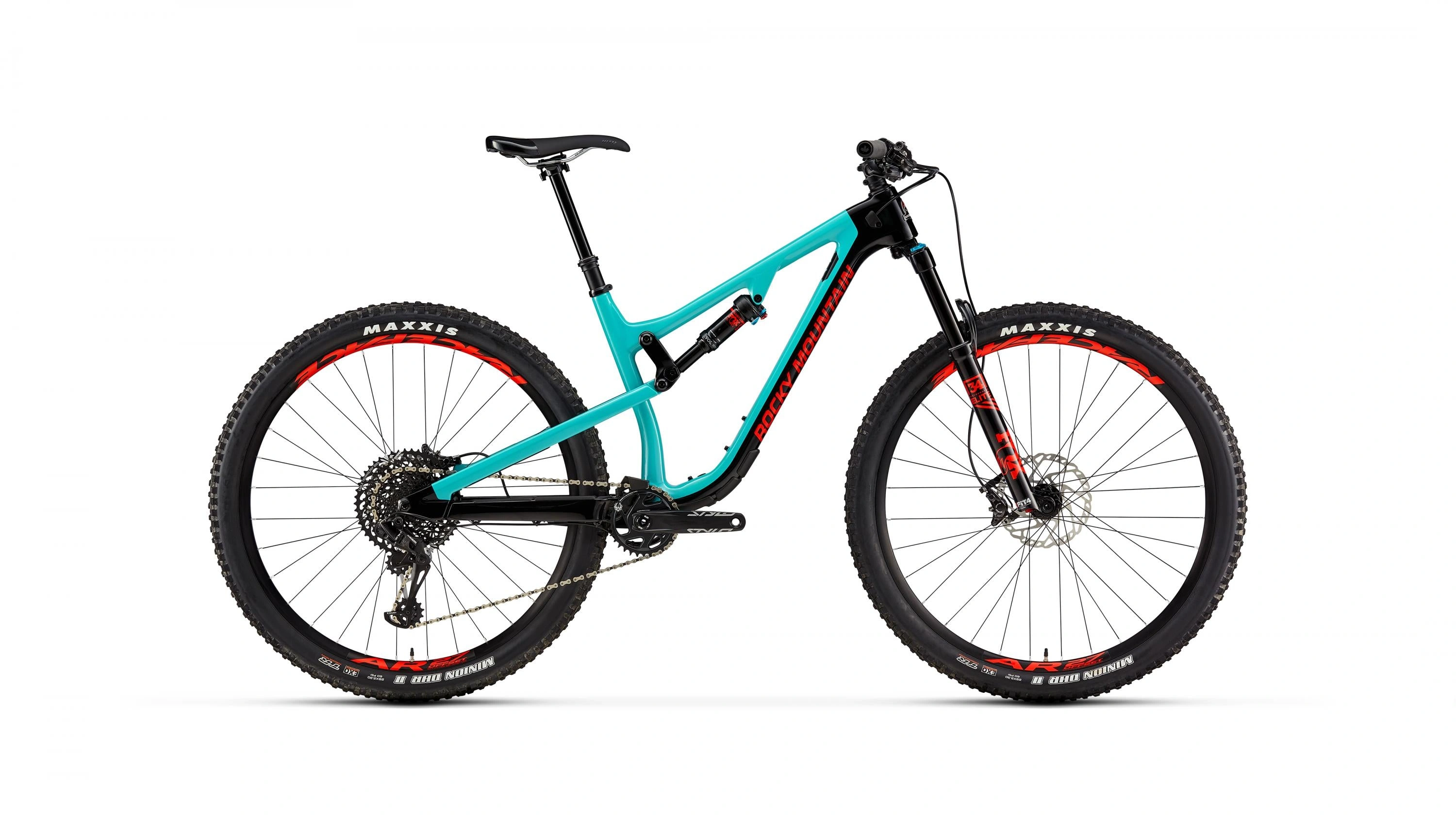 2019 Rocky Mountain Instinct Carbon 50 - Large Black/Blue Trail Bike